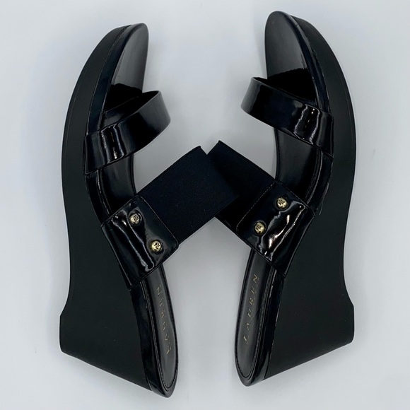 Lauren Ralph Lauren Rihanna Platform Wedge Sandal - Picture 6 of 11